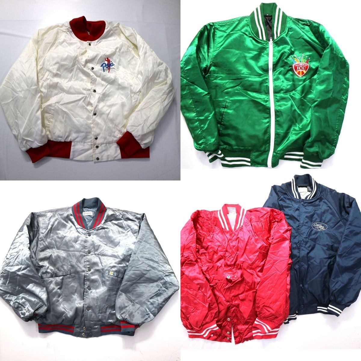 全国無料，大得価 スタジャン set ナイロン ワンポイント 他 メンズM/L/XL 5枚セット まとめ売り 古着卸 1円スタート 最落なし MJ8779(メンズファッション)｜売買されたオークション情報、yahooの商品情報をアーカ その他