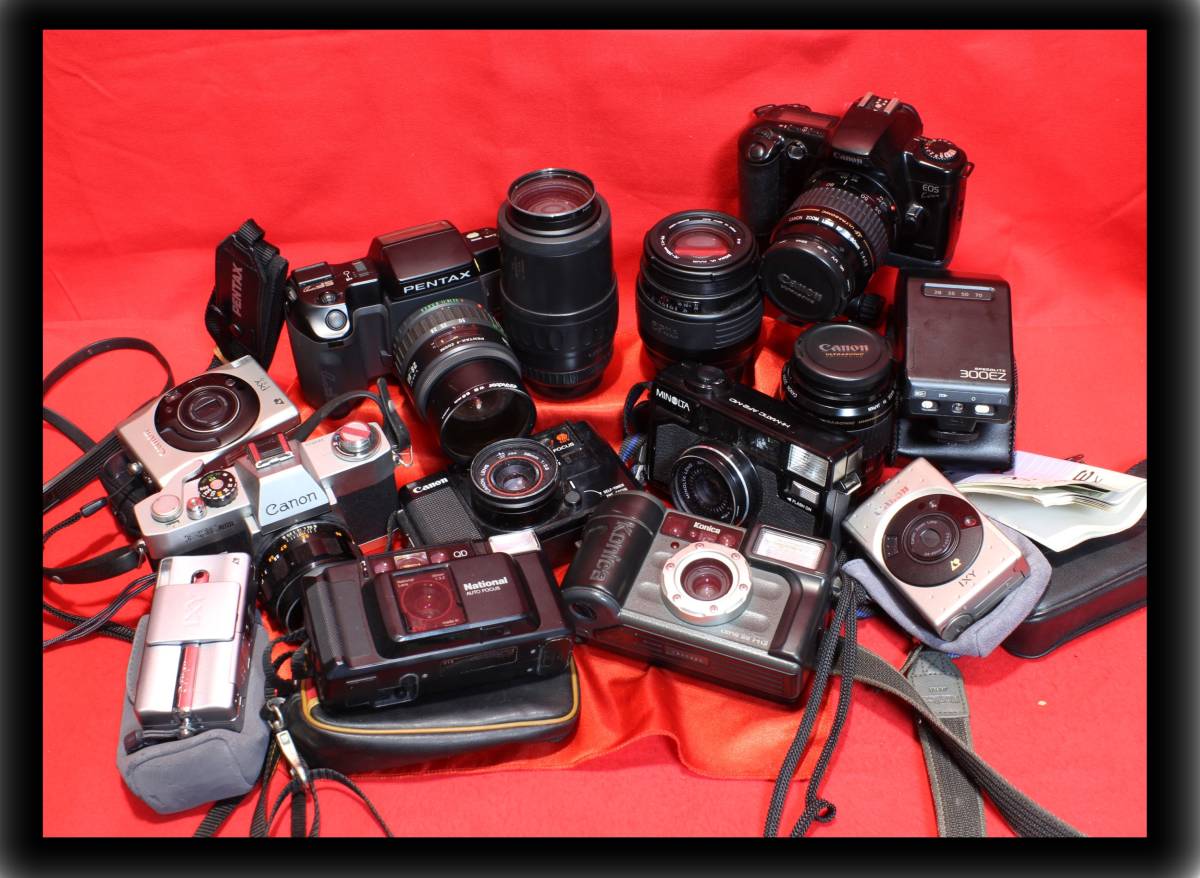 フィルムカメラ まとめ売り17台 ジャンク 01_l.jpg