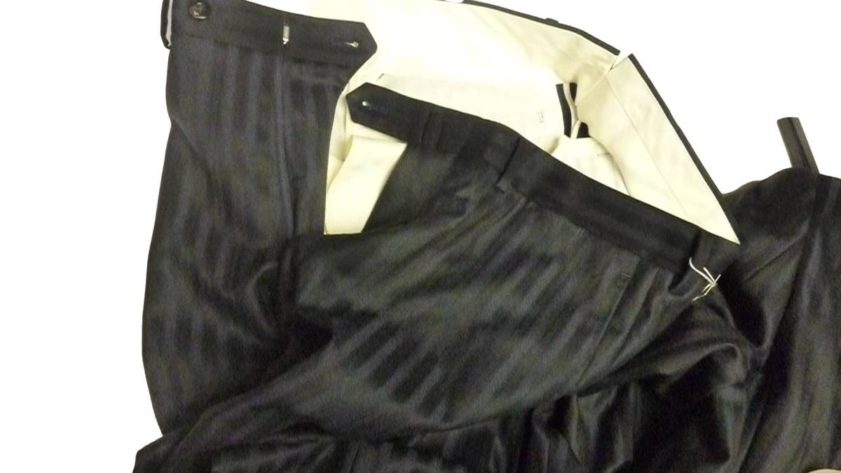&amp; Dege - Years 0 Cloths 英国 Dege & Skinner X SCABAL サヴィルローの伝統と技術　威風堂々ダブルプレススーツ　ミッドナイトブルー＆ブラック 48R/A6 /19，5万