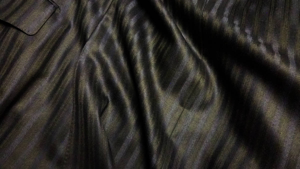 &amp; Dege - Years 0 Cloths 英国 Dege & Skinner X SCABAL サヴィルローの伝統と技術　威風堂々ダブルプレススーツ　ミッドナイトブルー＆ブラック 48R/A6 /19，5万
