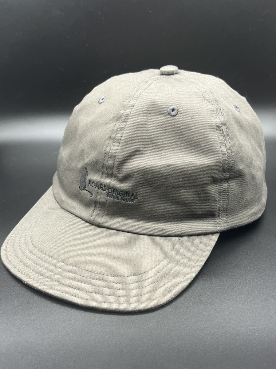 ★完売商品　レア商品★ROARS ORIGINAL COTTON CAP グレー コットンキャップ ロアーズオリジナル