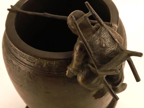 流 古美術品 李王家 銅製 香炉 小壷 箱付 TH603(その他)｜売買