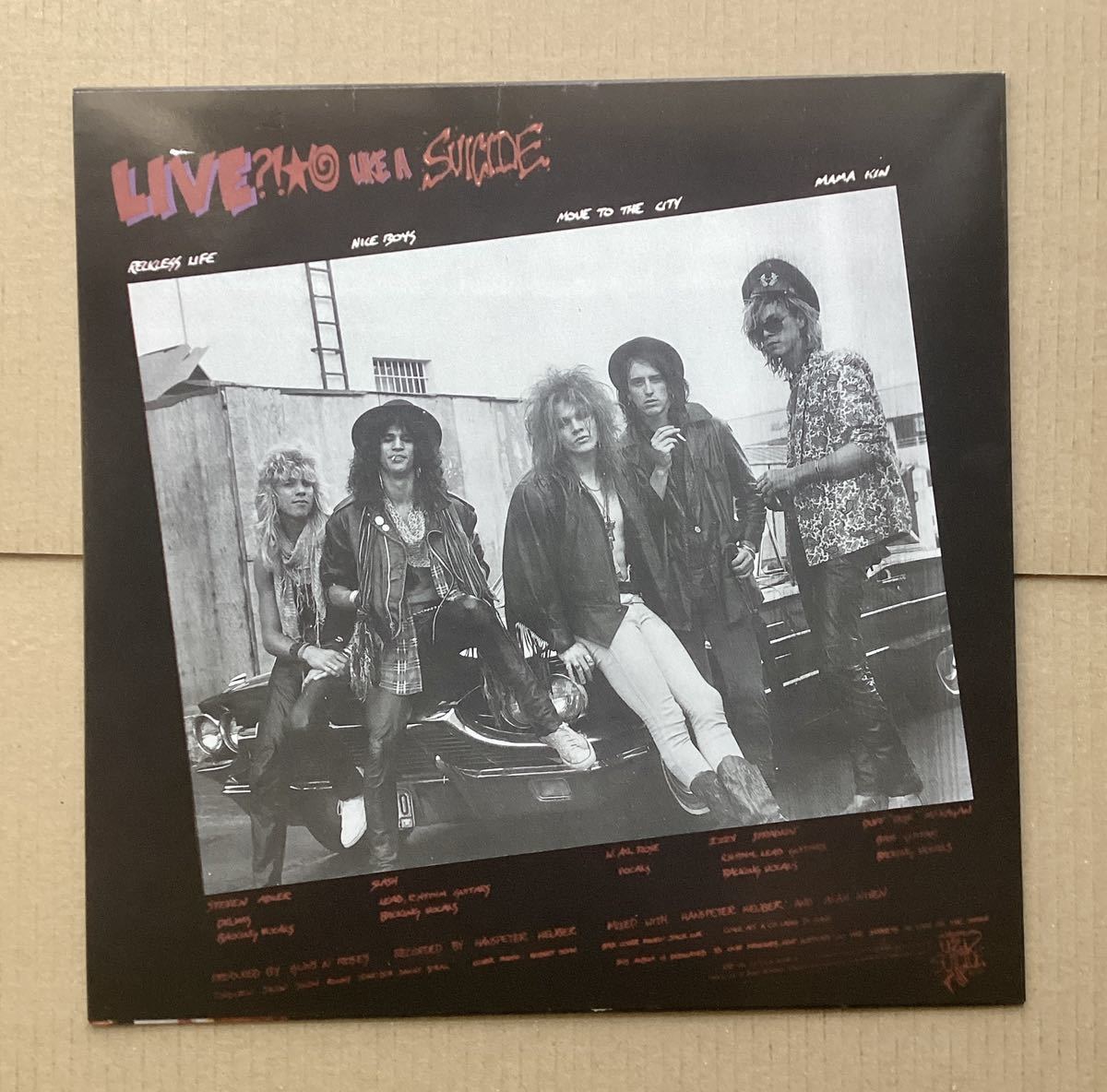 Suicide Live Like Guns N' A Roses a ?!*@ N - GUNS Uzi – ROSES '87–'93