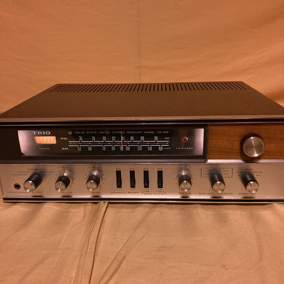 TRIO TW-510 AM/FMステレオレシーバー TRIO TW-510 AM/FMステレオ