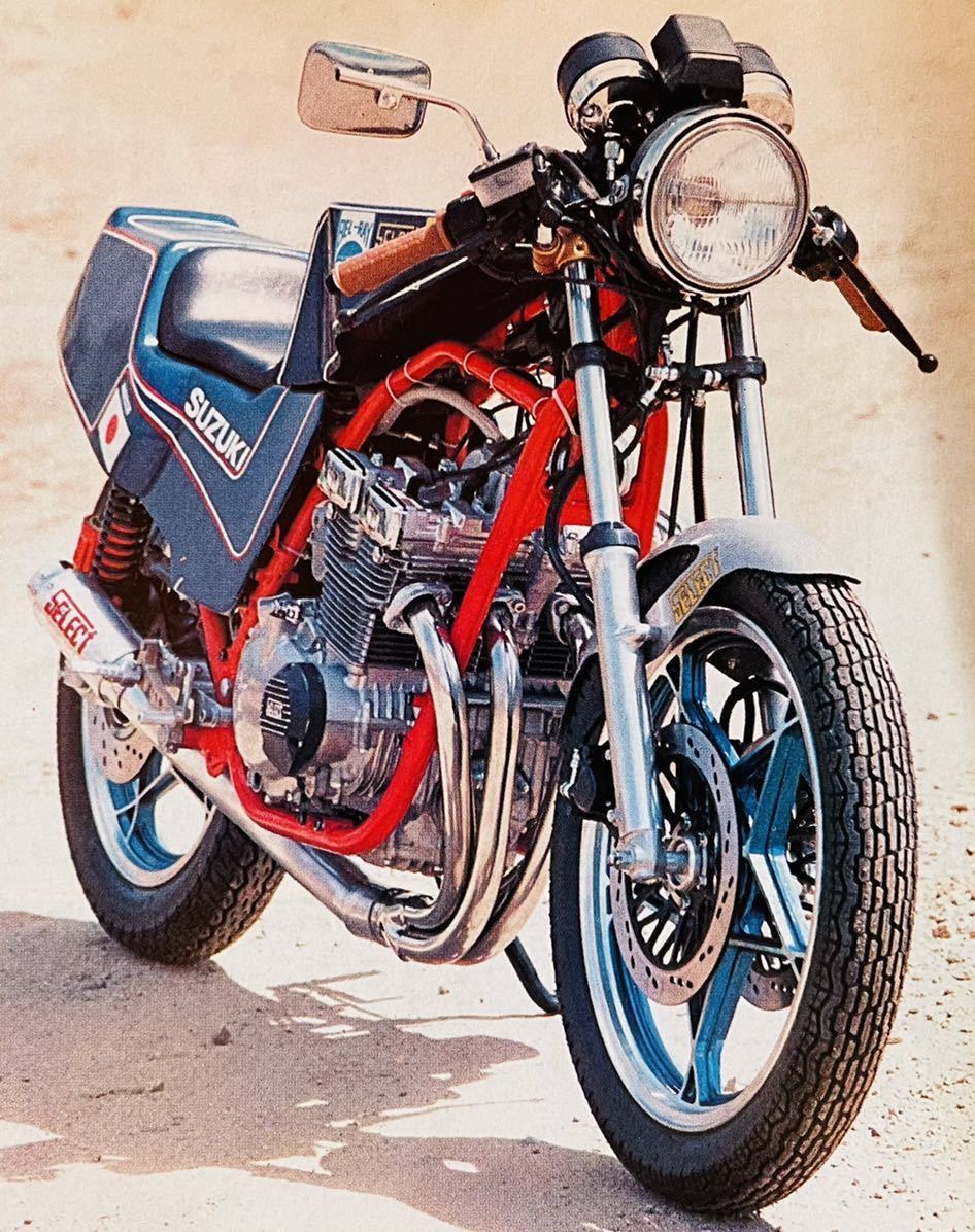 当時物 雑誌/ カフェレーサー CBX400F CBR400F CB750F Z400FX Z400GP