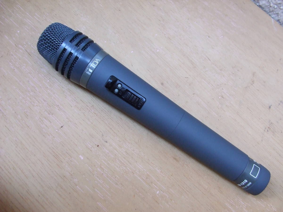TOA ワイヤレスマイク WM-1210 中古品
