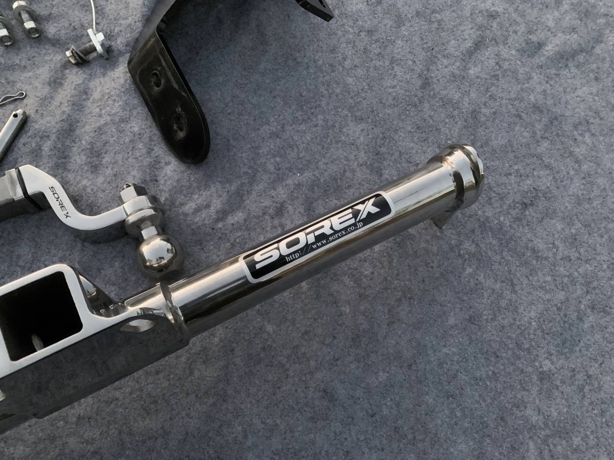 ランクル 200系□ ソレックス/ SOREX ステンレス ヒッチメンバー 牽引 