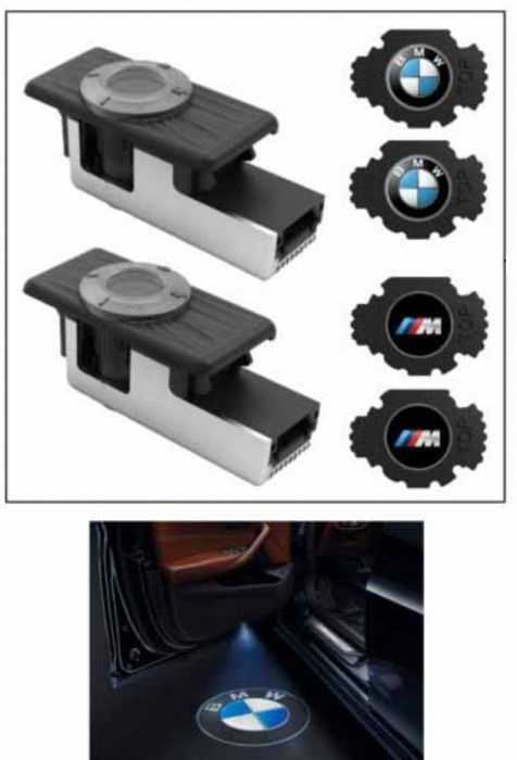 BMW 純正正規品 LED ドア プロジェクター63312463924とM PERFORMANCE
