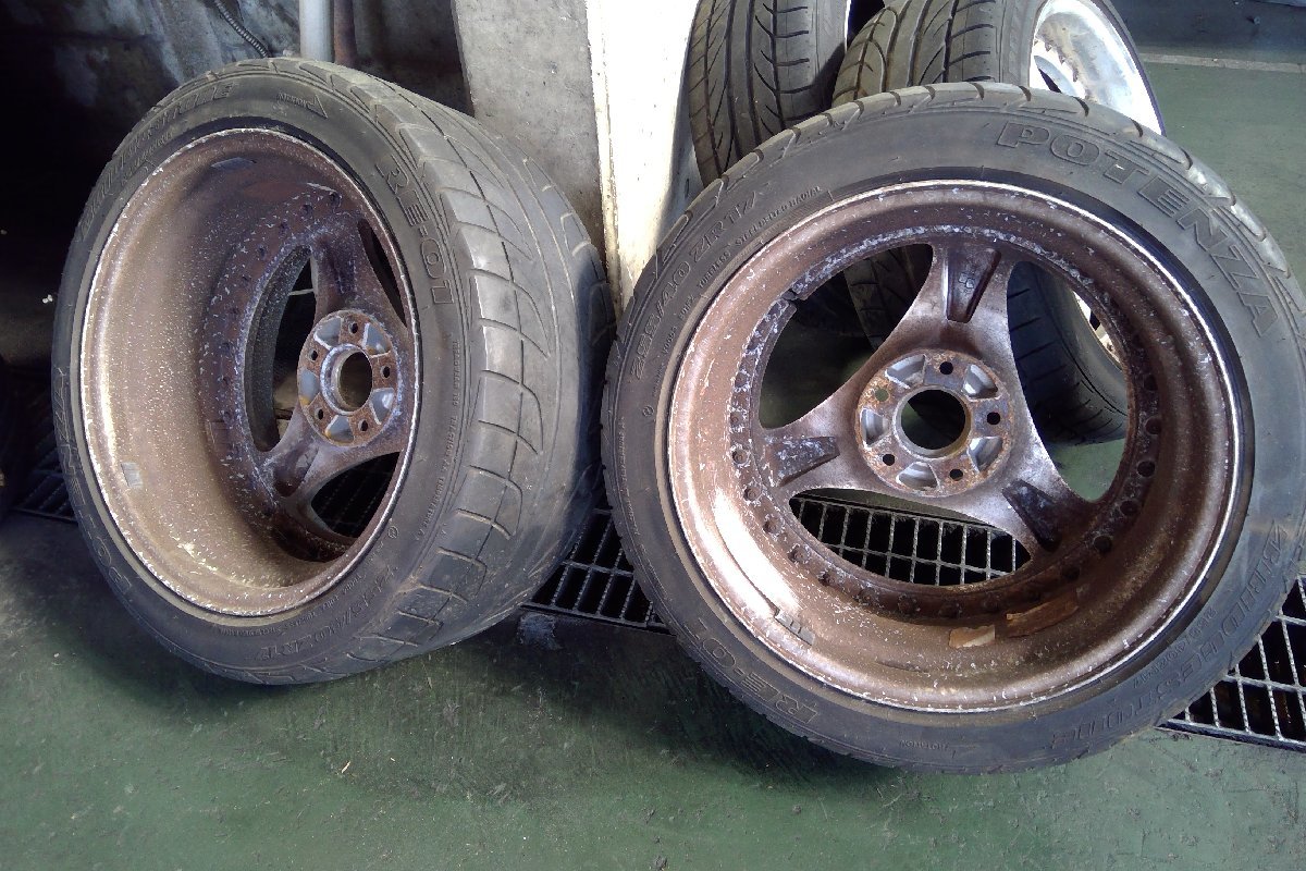 H)ADVAN racing ONI 17インチ (9j⁄8j)(+25⁄+12) タイヤ (255