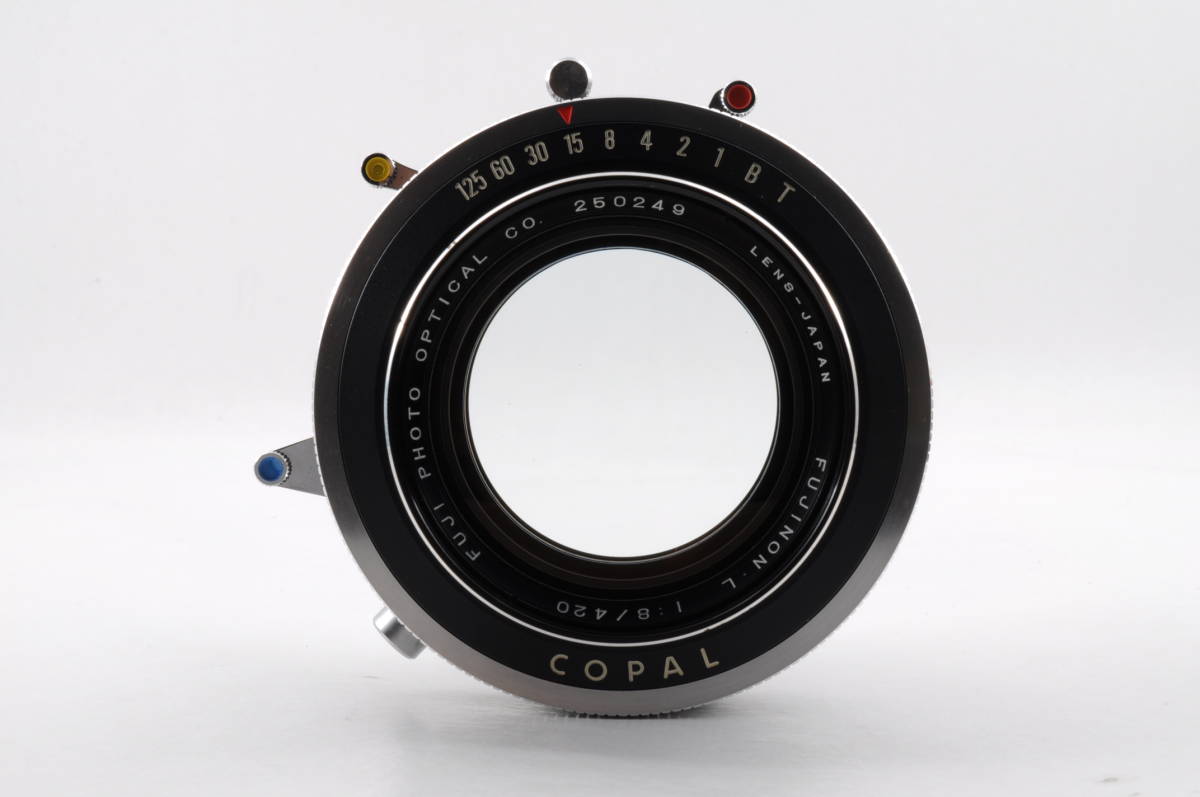 大判 FUJINON SW 105mm f⁄8 凹みボード COPALシャッター フジノン – こ
