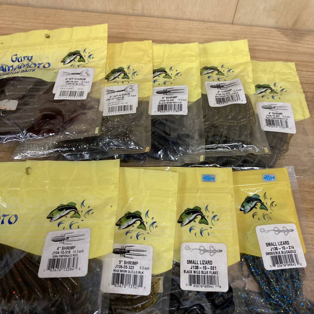 ゲーリーヤマモト ワーム ソフトルアー Gary Yamamoto 擬似餌 まとめ