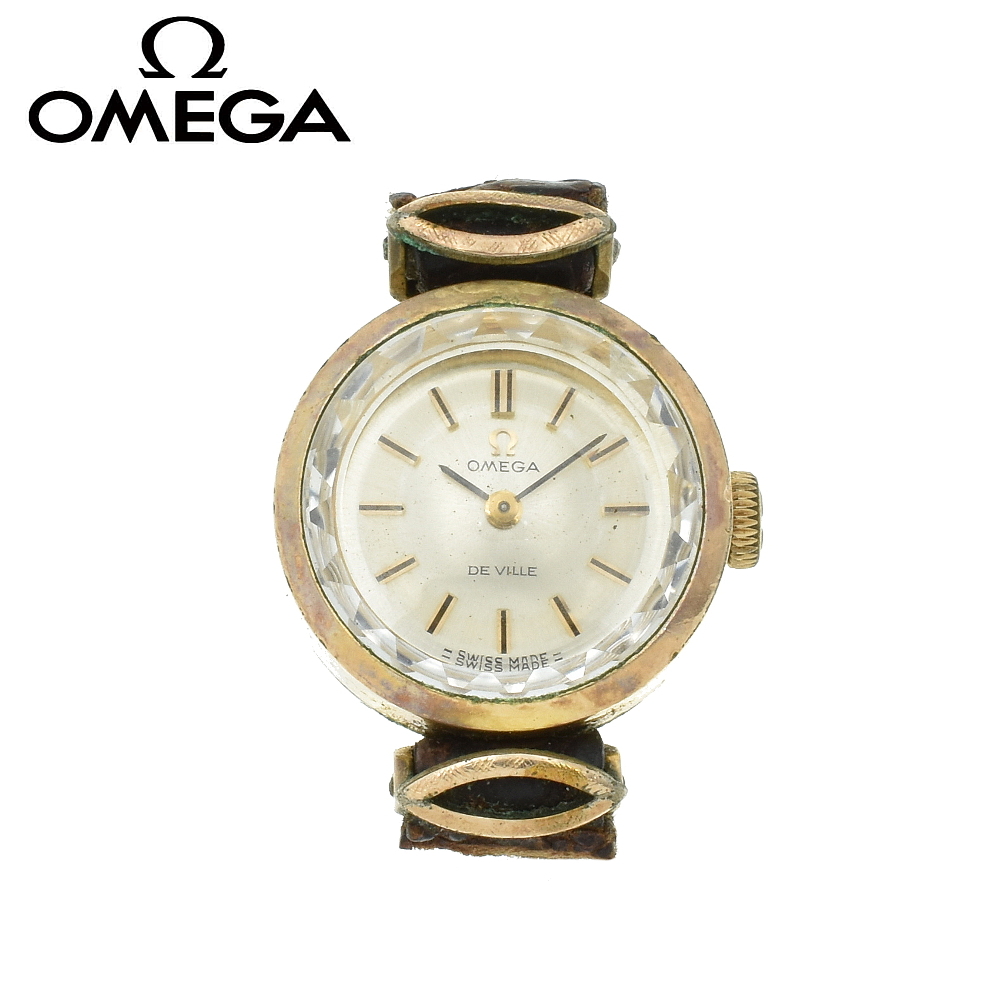 OMEGA オメガ デビル カットガラス 手巻き レディース腕時計 OMEGA オメガ デビル カットガラス 手巻き レディース腕時計
