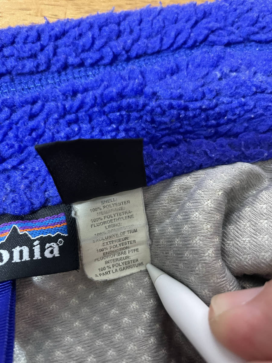 patagonia レトロX ベスト 青 メンズSサイズ ベスト パタゴニア レトロ
