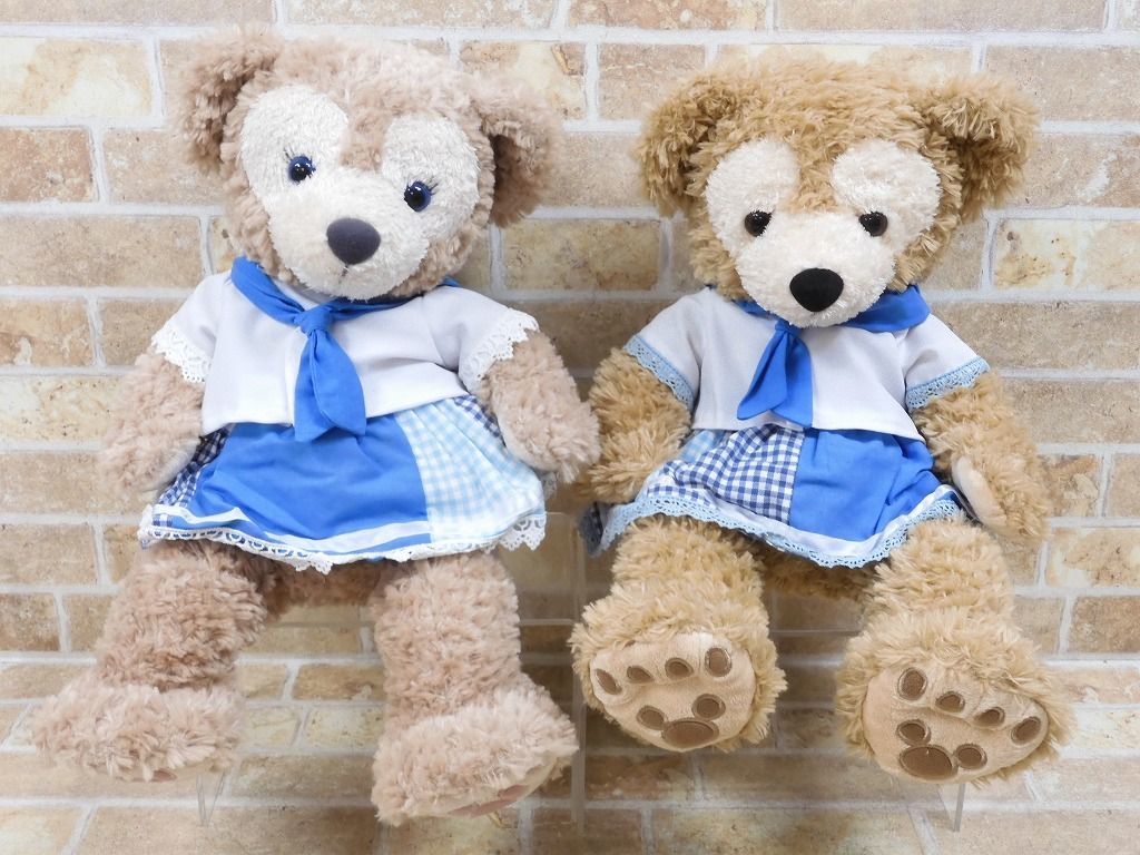 ディズニー好きさん必見！今だけお得な台紙ごと発送！ダッフィーシェリーメイ洋服 ディズニー好きさん必見！今だけお得な台紙ごと発送！ダッフィー