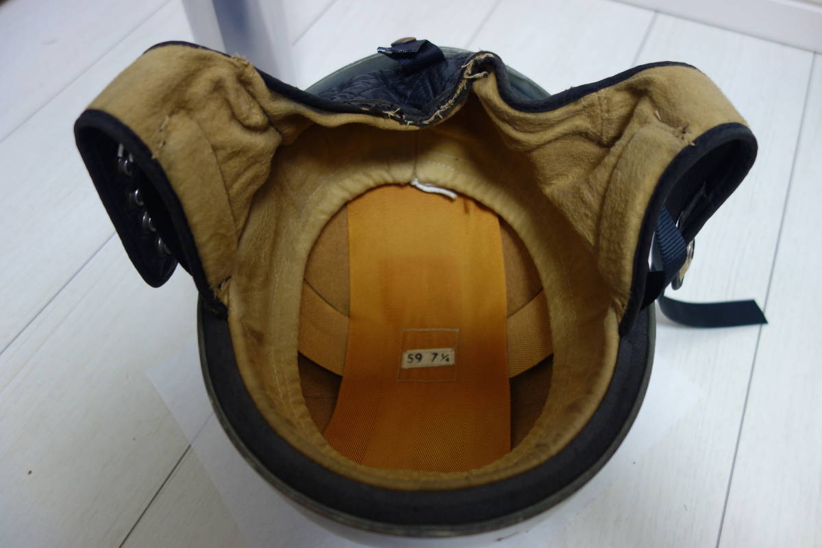 送料込】 CROMWELL クロムウェル ヘルメット 59cm 7 1/4 シルバー