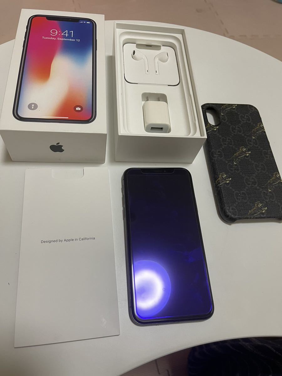 格安，100%新品 iPhone X Space Gray 256 GB SIMフリー(iPhone)｜売買されたオークション情報、yahooの商品情報をアーカイブ公開 - オークファン iPhone