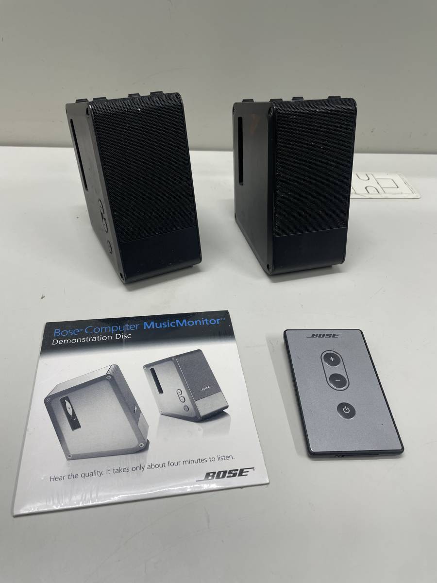 3.BOSE ボーズ スピーカーシステム Computer Music Monitor 中古 小型