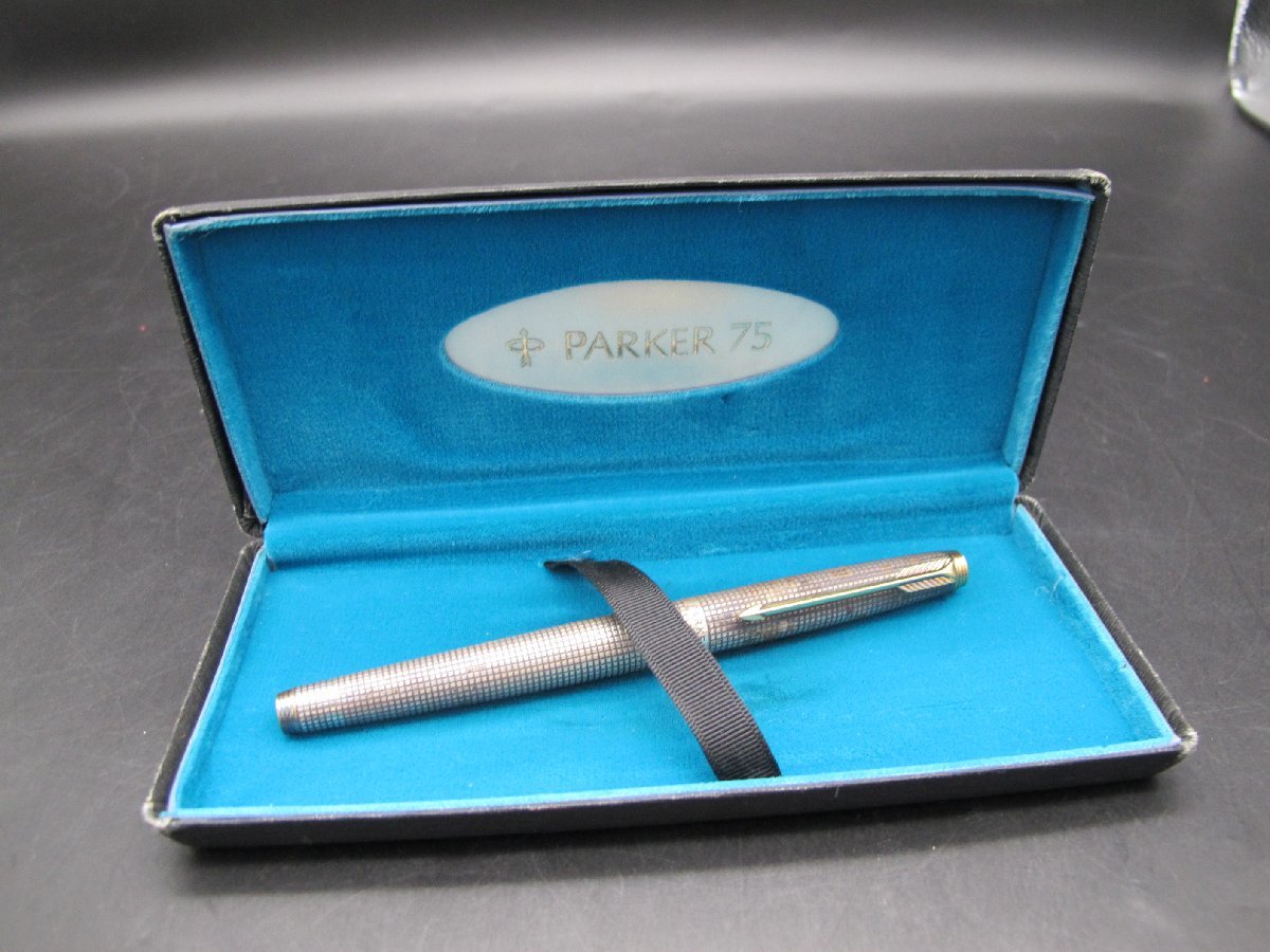 PARKER パーカー万年筆 ペン先14K【STERLING SILVER シルバー PARKER パーカー万年筆 ペン先14K【STERLING SILVER シルバー
