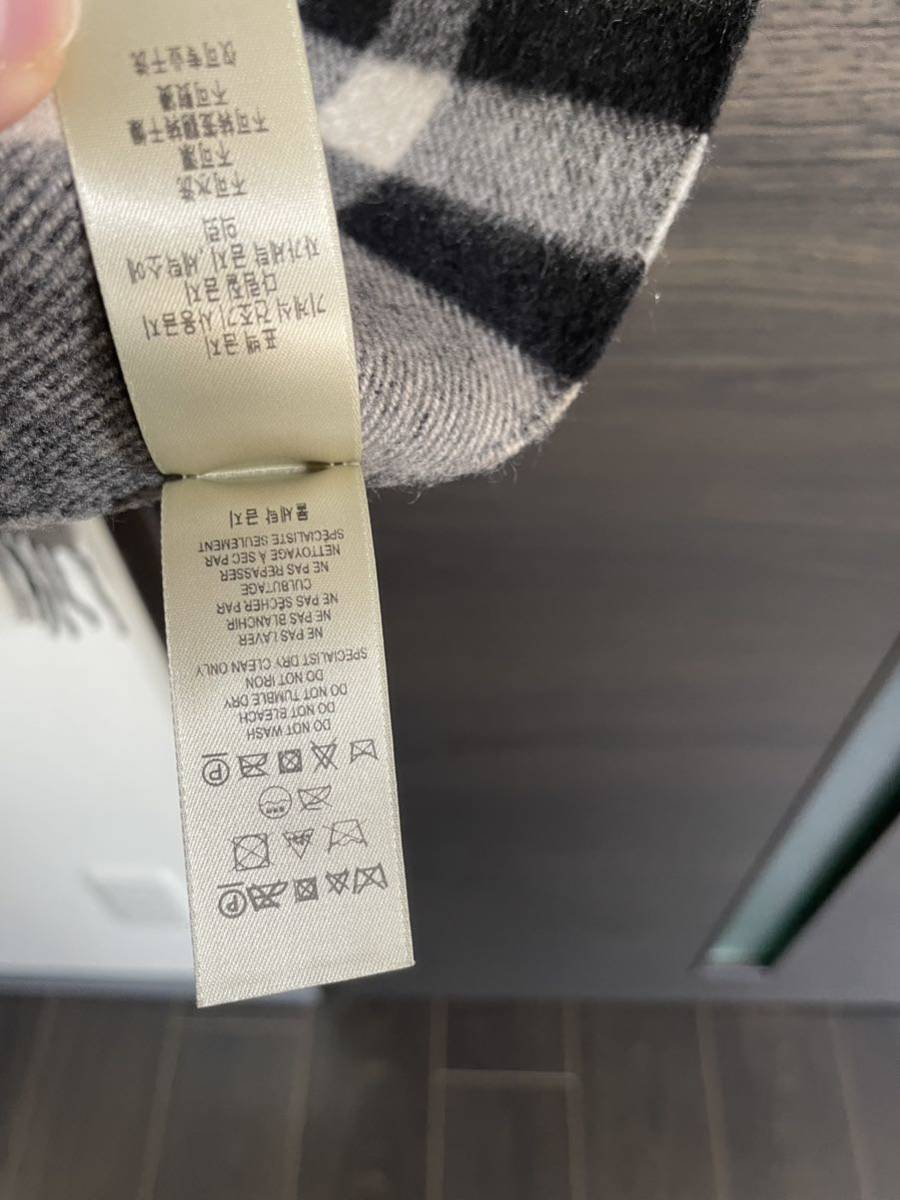 1円スタート！BURBERRY バーバリー チェック柄 ノバチェック グレー