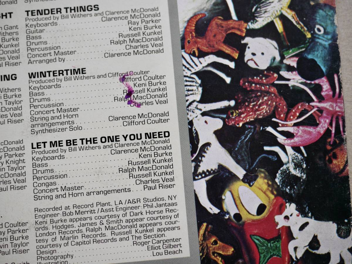 Bill Withers - Menagerie (Vinyl) | Music On Vinyl