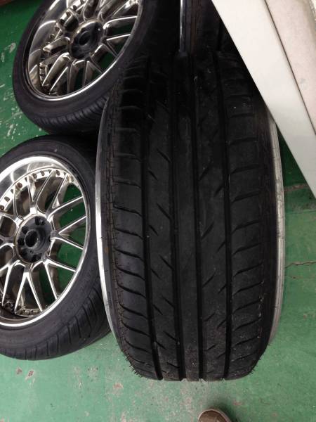 18インチ4本セット 鬼引張り!! 8.5j/9.5j GP-EVO 114.3-4穴/5穴 