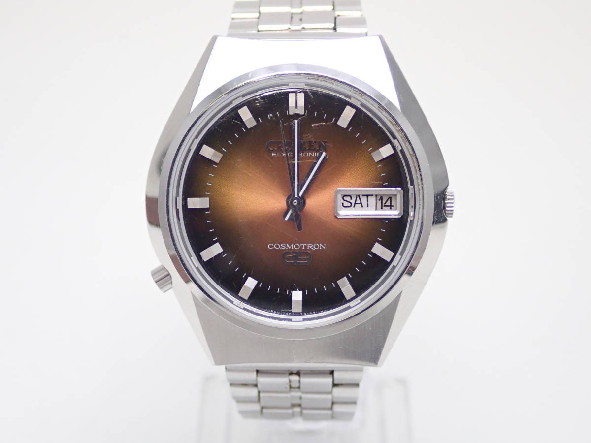 CITIZEN シチズン コスモトロン COSMOTRON - 電磁テンプ式 電磁テンプ 