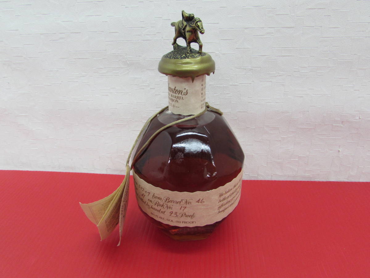 未開栓 Blanton's ブラントン シングルバレル 1993年 バーボン