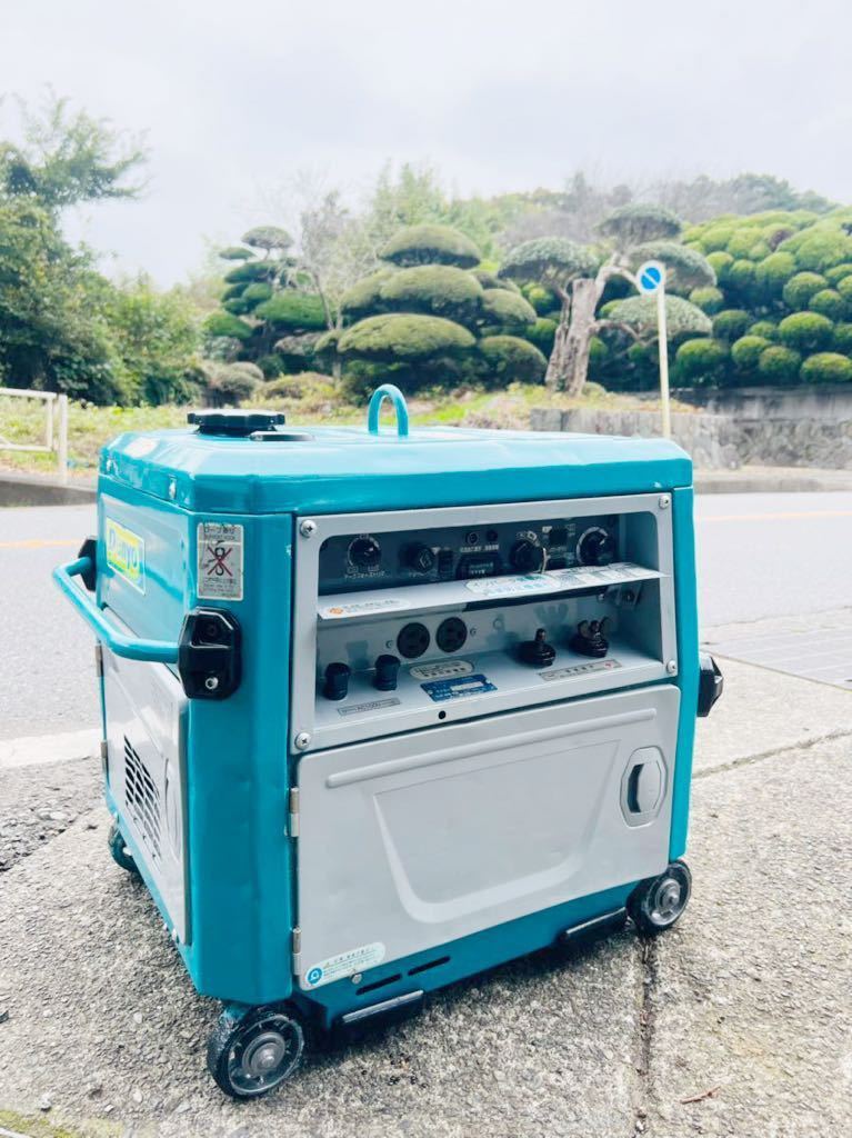 デンヨー エンジンウェルダー アーク溶接機 発電機 GAW-150ES2 ③