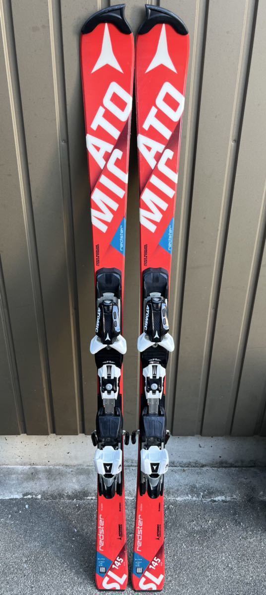 美品】ATOMIC(アトミック) Redster FIS SL スキー板 145cm ジュニア