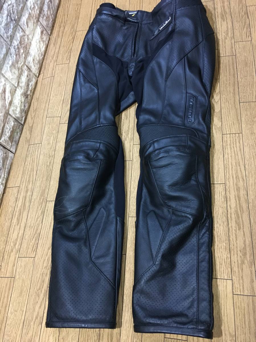 品質保証，セール RS TAICHI 牛革製ブーツアウト ライディングレザーパンツ 腰 膝パッド付き Lサイズ ウエスト幅76-80cm 身長168-172cm 品番RSY817(レザー)｜売買されたオークション情報、yahooの商品情報をアーカイブ 一般