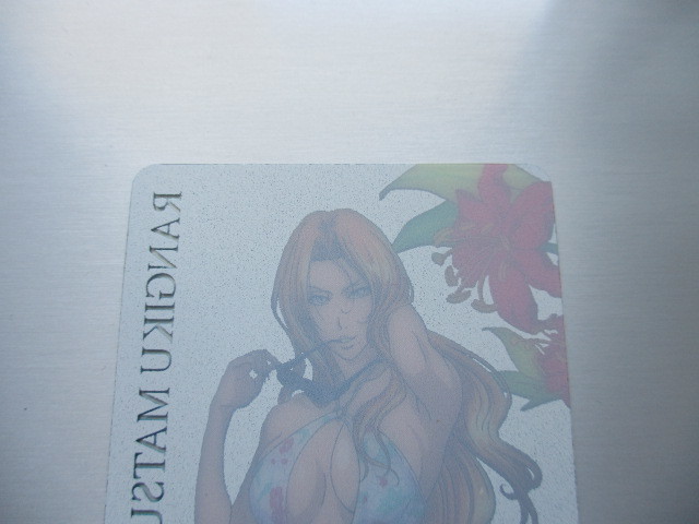 激レア ブリーチ カードガム 松本乱菊 水着 美品 BLEACH CARD GUM