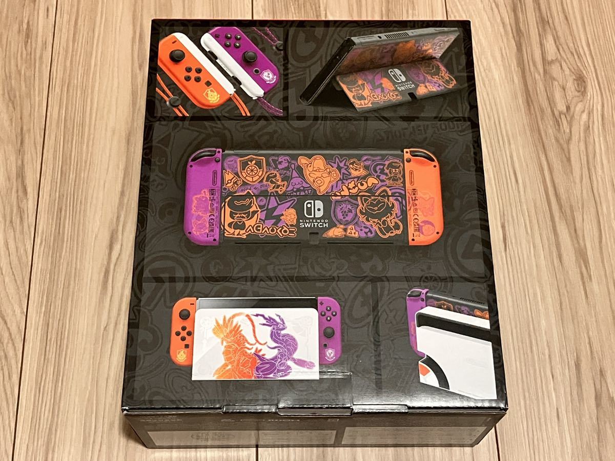 新品未開封☆Nintendo Switch 本体 ポケモン スカーレット