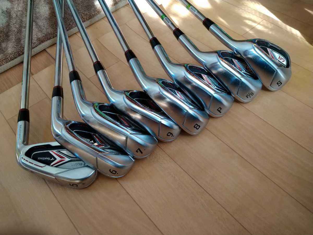 TOURSTAGE GR X-BLADE ツアーステージ 850GH Rシャフト 56789，P，PS 