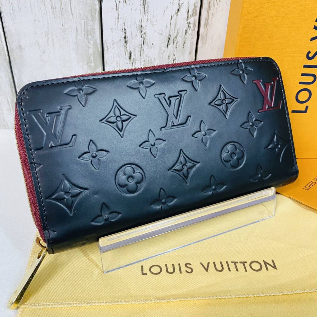 ルイヴィトン ジッピーウォレット LOUIS VUITTON 美品 1円 モノグラム 