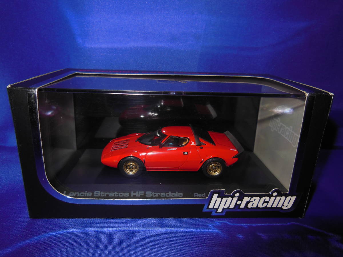 1/43 hpi racing ランチア ストラトス HF ストラダーレ RED LANCIA