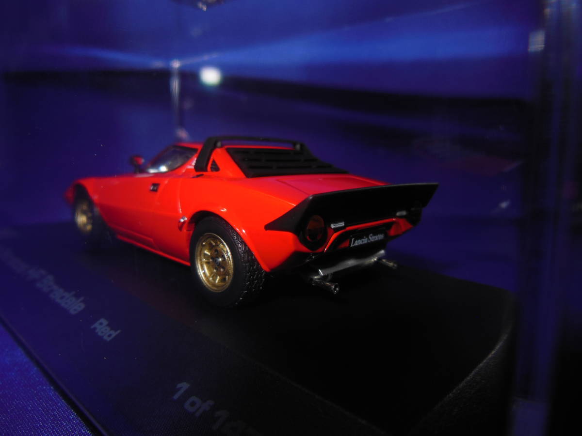ミニカー hpi 1/43 Lancia Stratos HF Stradale (Red 1/43 hpi racing ランチア ストラトス HF ストラダーレ RED LANCIA