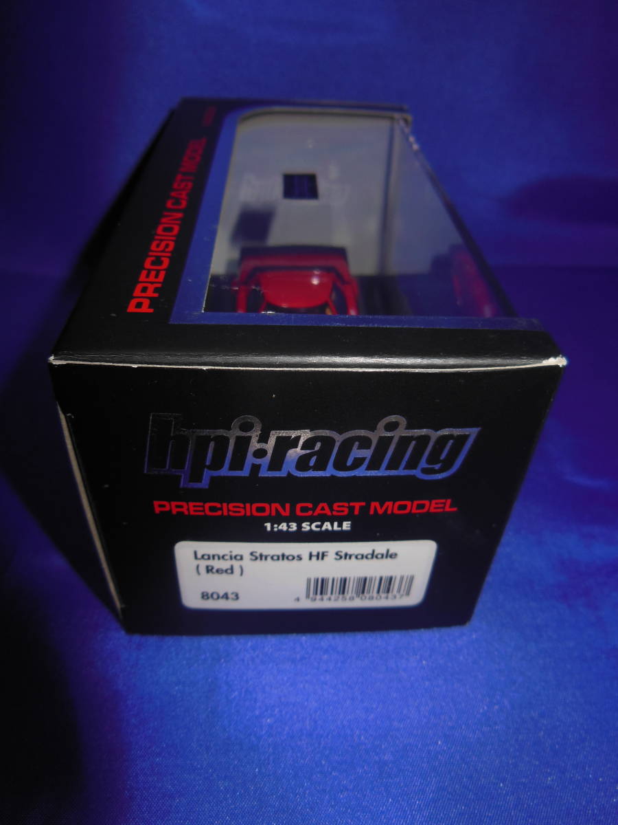 1/43 hpi racing ランチア ストラトス HF ストラダーレ RED LANCIA