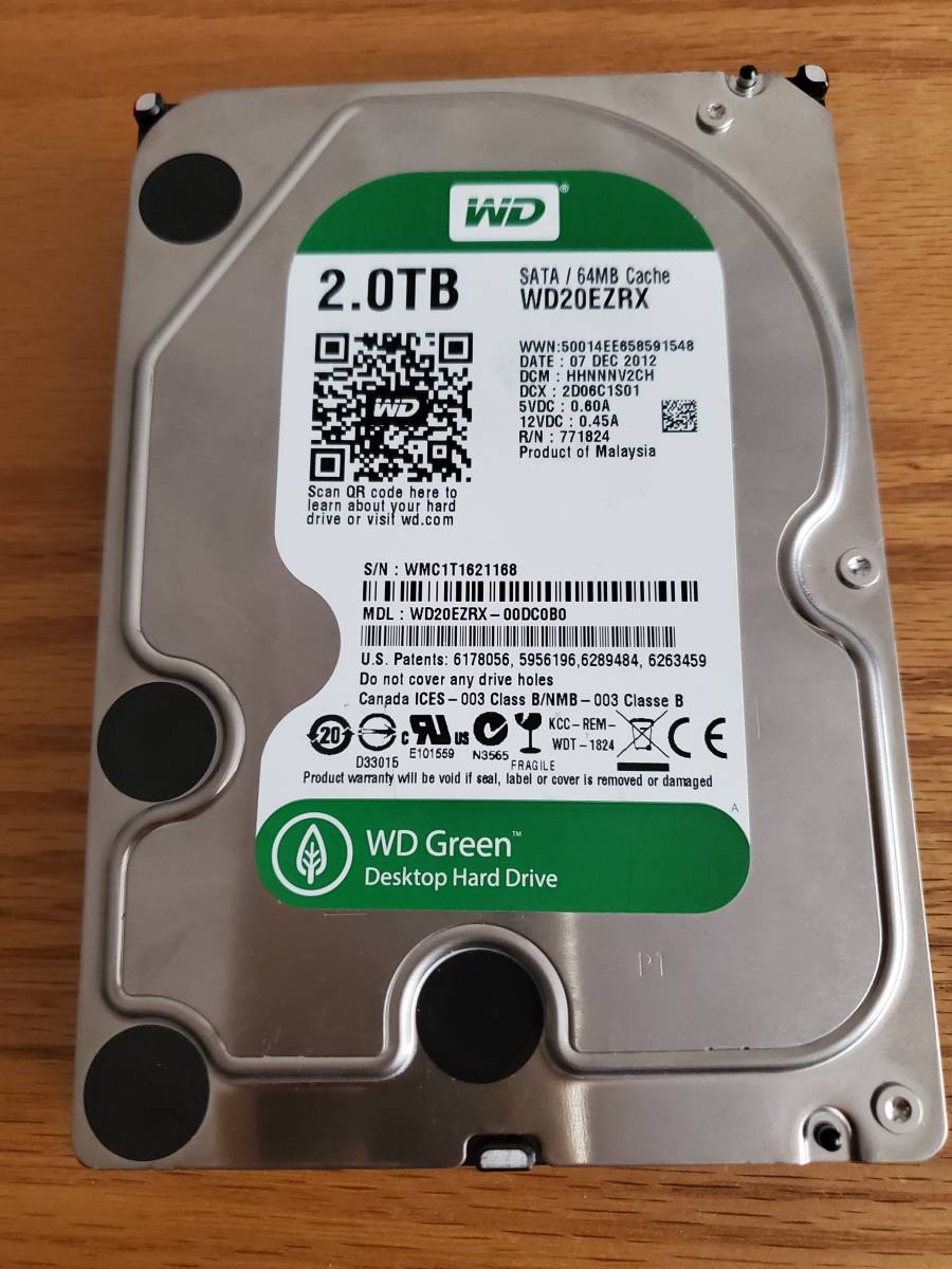 Western Digital Caviar Green SATA III 2TB (WD20EZRX) a € 95,81 (oggi