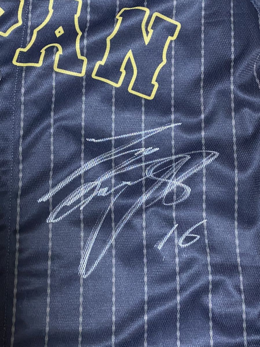 侍ジャパン WBC大谷翔平選手直筆サインユニフォームLサイズ