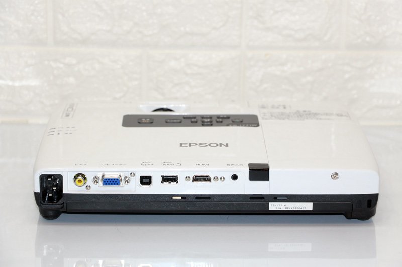 中古美品」EPSON エプソン EB-1771W ビジネスプロジェクター 3000lm