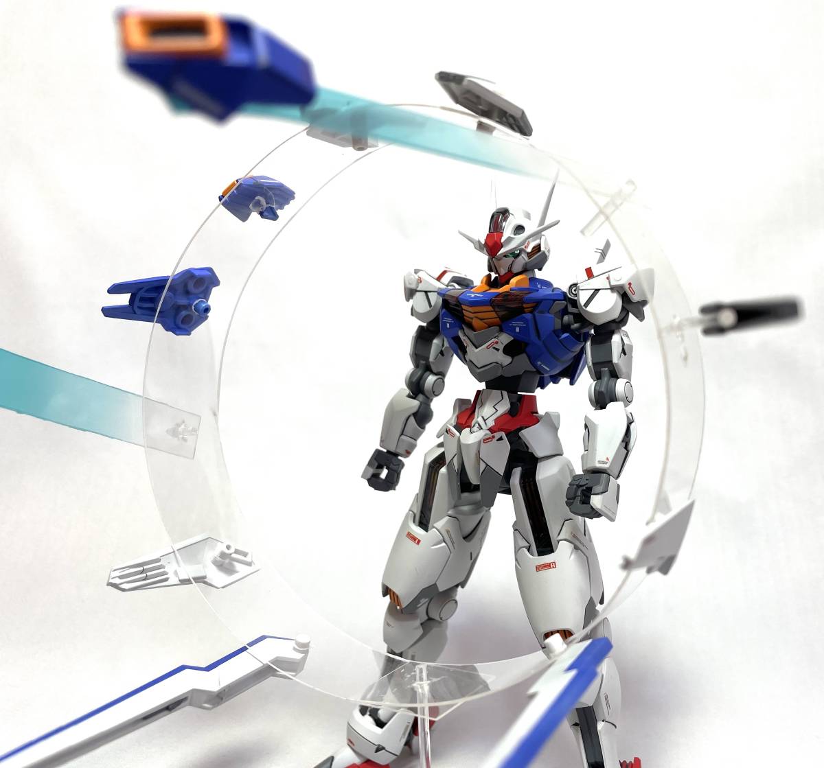 HG 1/144 ガンダムエアリアル 改修・塗装済み完成品 水星の魔女 HG 1⁄