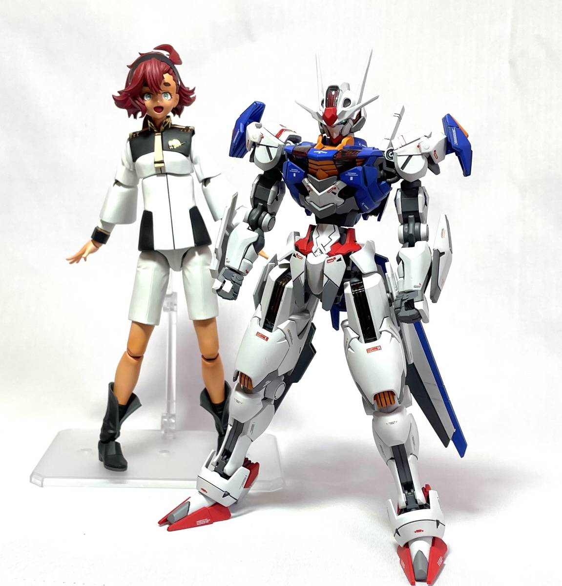 HG 1/144 ガンダムエアリアル 改修・塗装済み完成品 水星の魔女 HG 1⁄