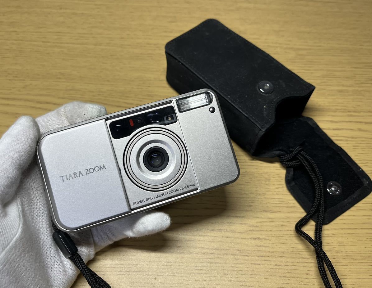 FUJIFILM TIARA ZOOM コンパクトフィルムカメラ ジャンク品 ジャンク
