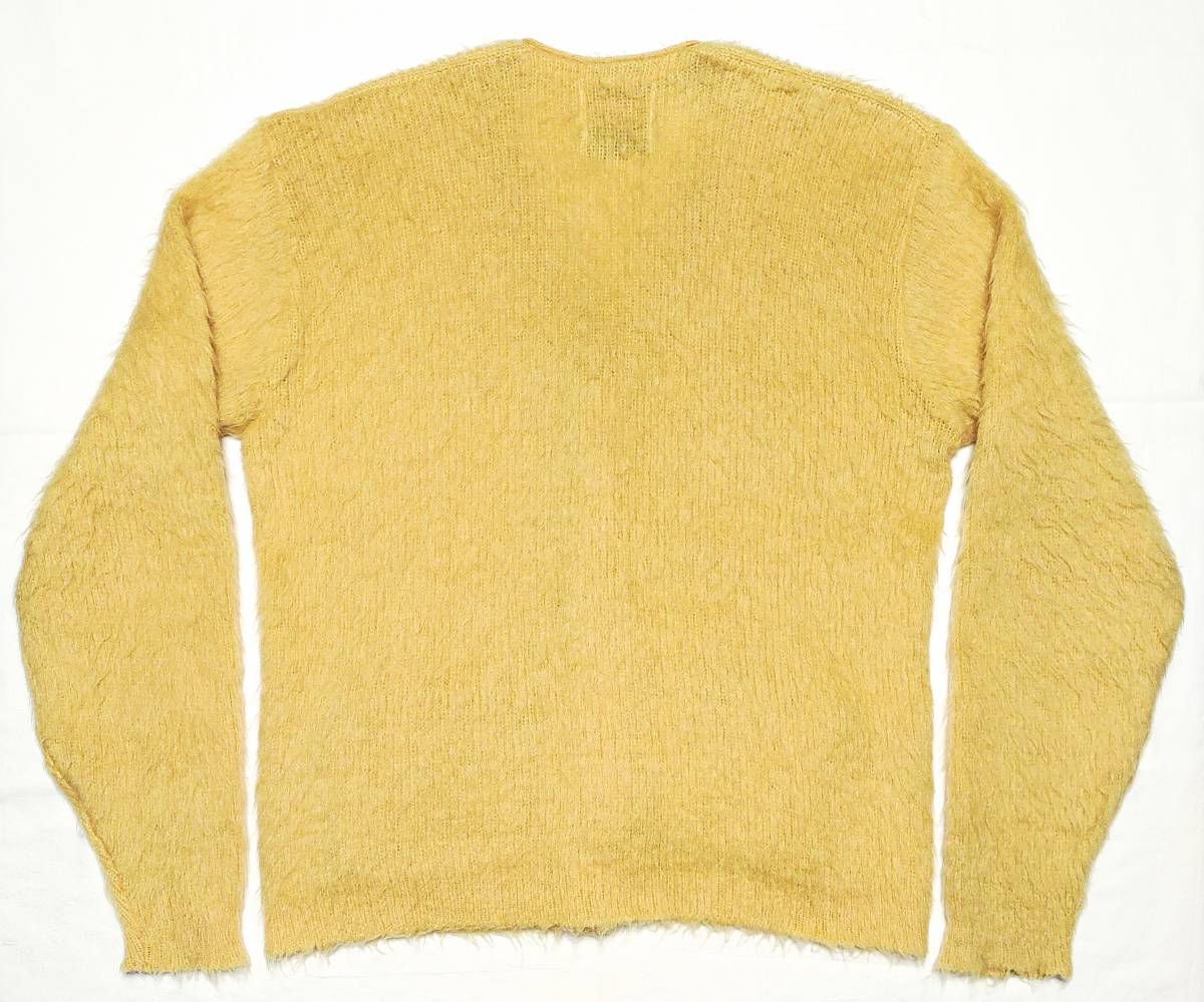 60s Brentwood毛足長!!! mohair cardigan モヘア65%☆60s Brentwood ヴィンテージカーディガン 毛足長
