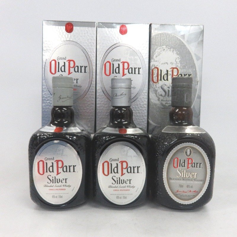 オールドパー12年 ウイスキー 1L 2本 700ml 1本 古酒 3セット