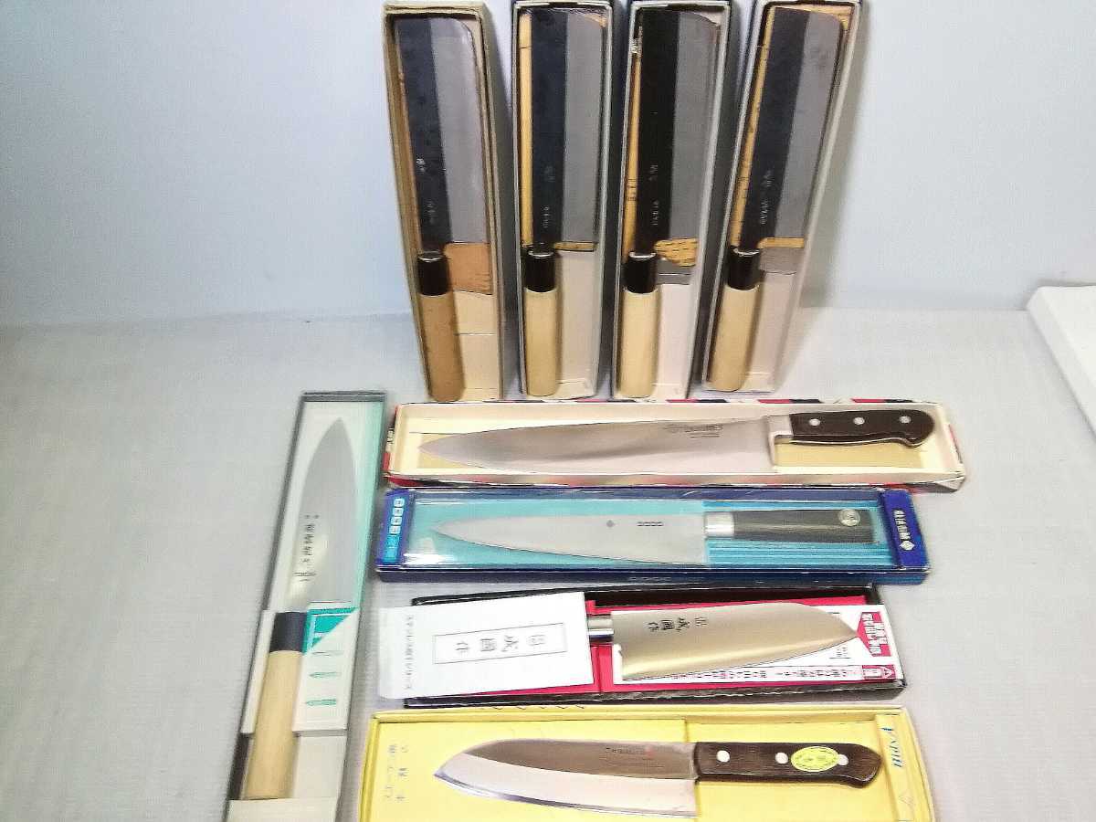 100%新品，品質保証 和包丁 庖丁 スエーデン鋼 他 9挺まとめて 長期保管品 金物 洋食器の街 燕三条より(和包丁)｜売買されたオークション情報、yahooの商品情報をアーカイブ公開 - オークファン 包丁