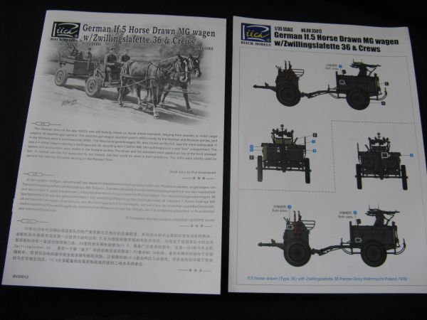 1&frasl;35 リッチモデル | プラモデル｜ホビーサーチ 独・IF.5型馬車MG34連装機銃搭載・馬2頭+兵士3体 独・IF.5型馬車MG34連装機銃搭載・馬2頭+ リッチモデル[RC35012] 独・IF.5型馬車MG34連装機銃搭載・馬２頭+ IF.5型馬車MG34連装機銃搭載 ドイツ軍 ヨドバシ.com - RC35012 [1&frasl;35スケール 独・IF.5型馬車