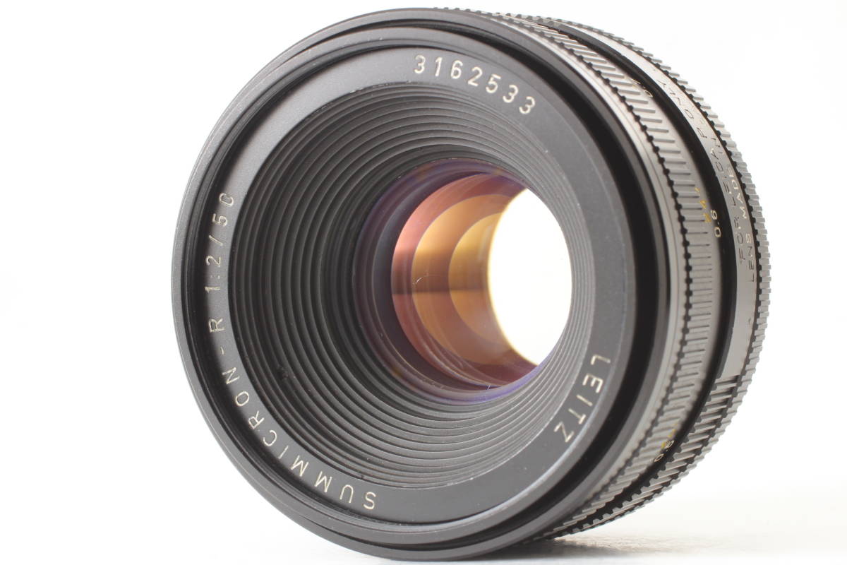 月末限定値下Leitz SUMMICRON 1:2/50 ファインダーアダプタ付 美品】Leica Leitz Summicron R 50mm f/2 Lens For Leica R-Only Rcam