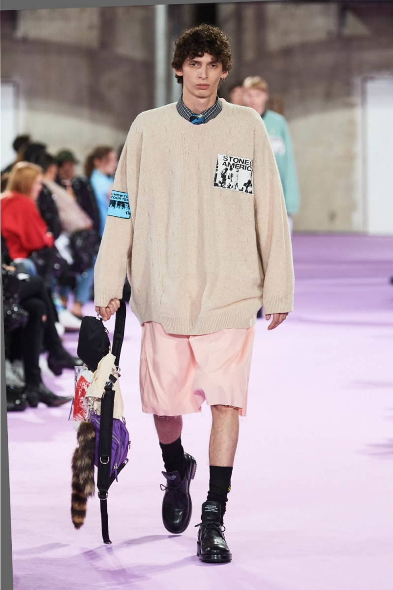 RAF SIMONS オーバーサイズニット 新品未使用】RAF SIMONS ラフシモンズ オーバーサイズニット 【サイズM