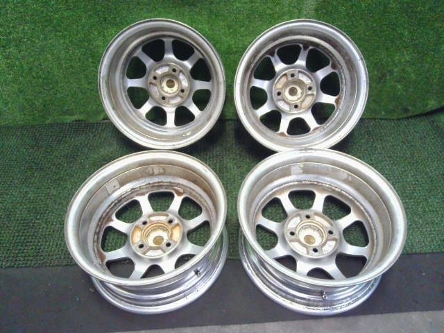 ENKEI JSPEED 14インチ アルミホイール 4本セット 8本スポーク 